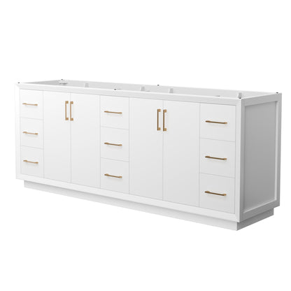 Strada Double Bathroom Vanity - 83.25W x 34.25H x 21.75D