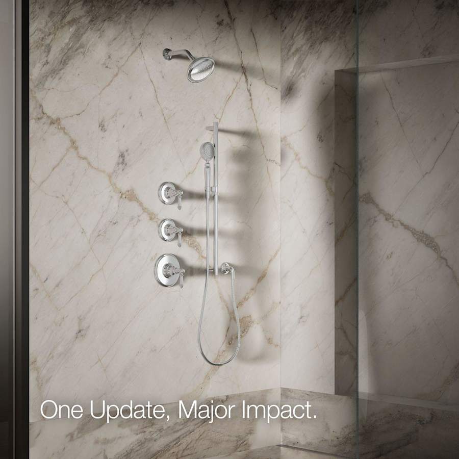Artifacts 2.5 GPM Single Function Shower Head with Katalyst Air-Induction Technology