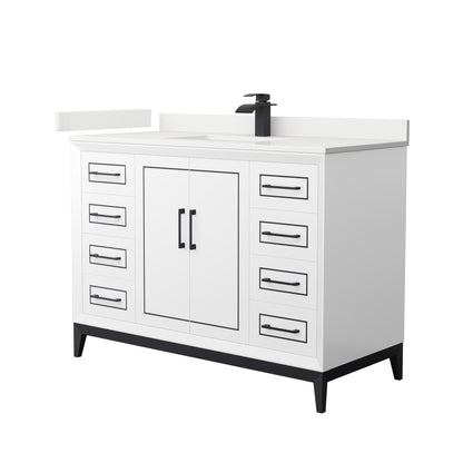 Marlena Single Bathroom Vanity - 48W x 35.25H x 22D