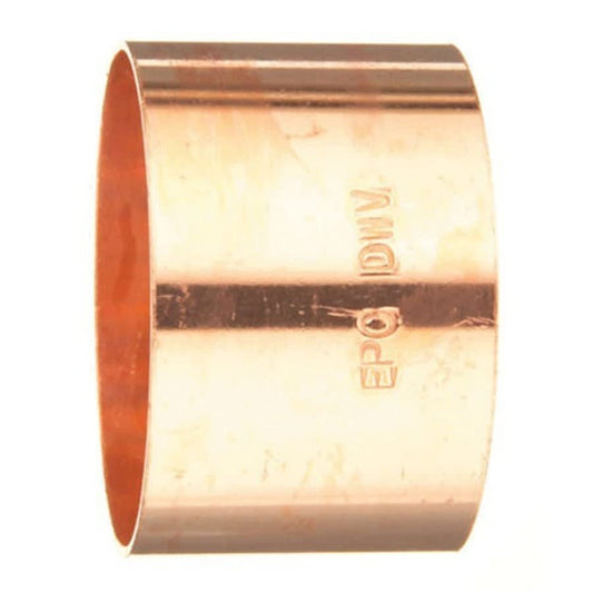 DWV Coupling, 4 in, C, Copper