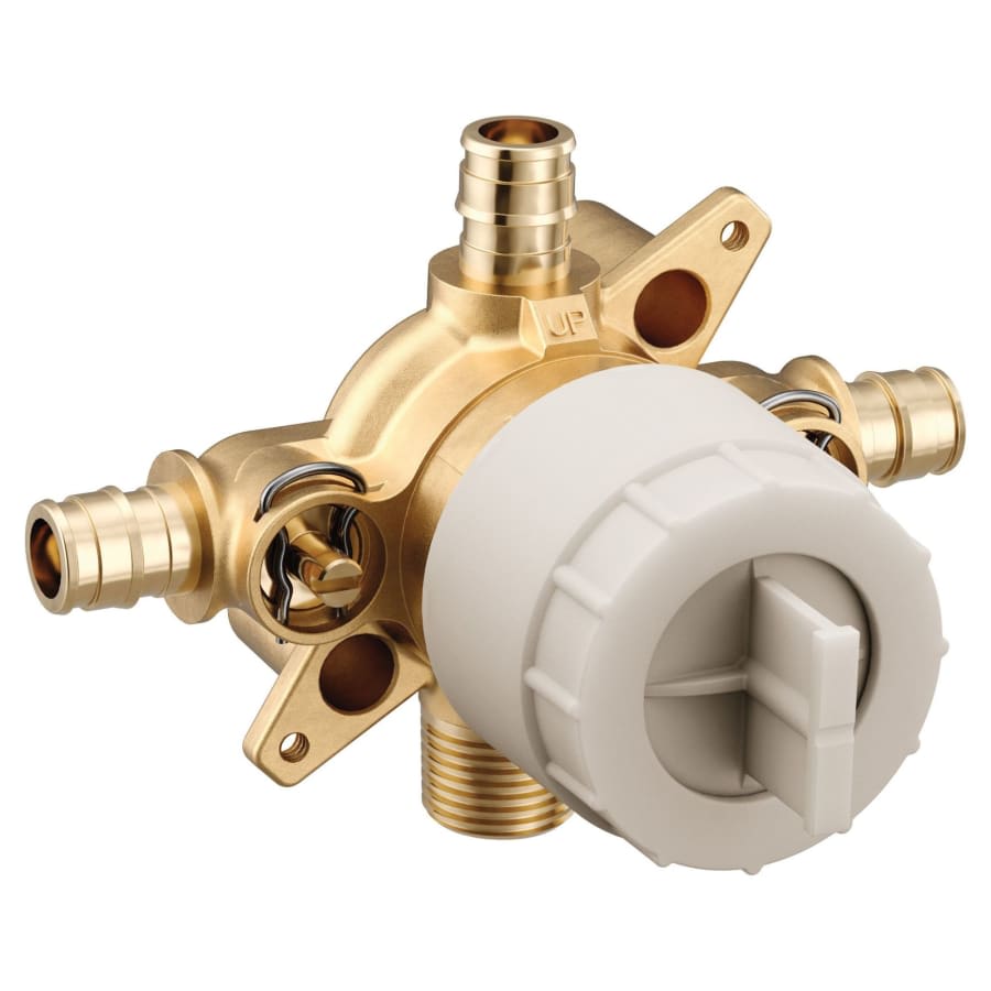 M-Core 4 Port Pressure Balanced 1/2" Cold Expansion PEX Tub and Shower Valve with Stops