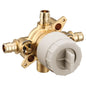 M-Core 4 Port Pressure Balanced 1/2" Cold Expansion PEX Tub and Shower Valve with Stops