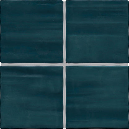 Artcrafted Tide Square, Handcrafted 4X4 Glossy
