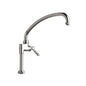 Kitchen Faucet, Deck Mount, ADA, 1 Lever Handle, 1-Hole, Polished Chrome