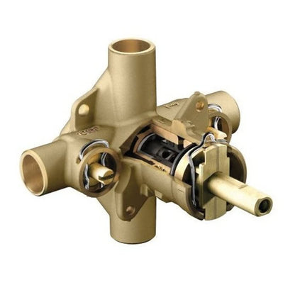 Rough-In Valve, 1/2 in, C, Brass Body