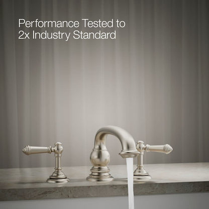 Artifacts Deck-Mount Bath Faucet Handle Trim with Lever Design