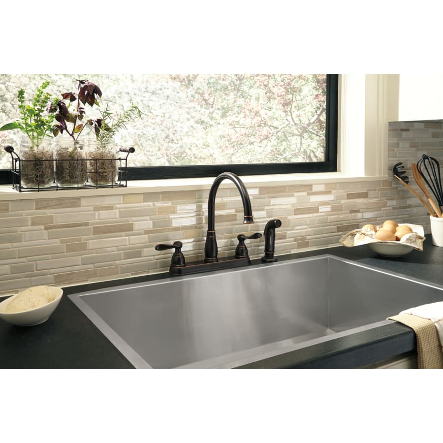 Windemere Kitchen Faucet with Side Spray - Includes Lifetime Warranty