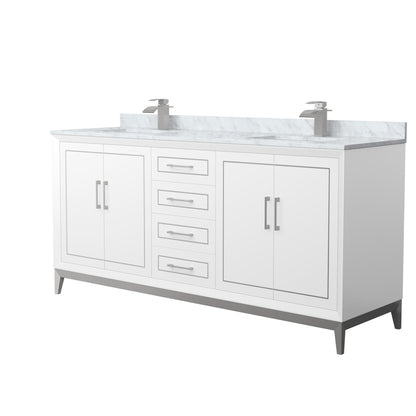 Marlena Double Bathroom Vanity - 72W x 35.25H x 22D