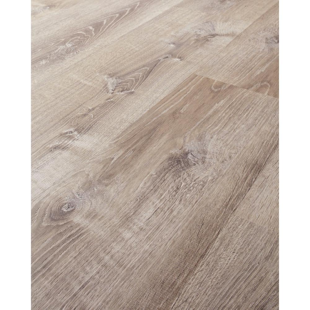 Sterling Oak 6 MIL x 8.7 in. W x 48 in. L Click Lock Waterproof Luxury Vinyl Plank Flooring (20.1 sqft/case)