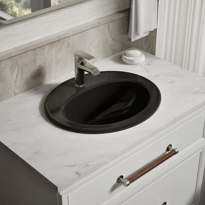 Pennington 20-1/4" Drop In Bathroom Sink with 1 Hole Drilled and Overflow