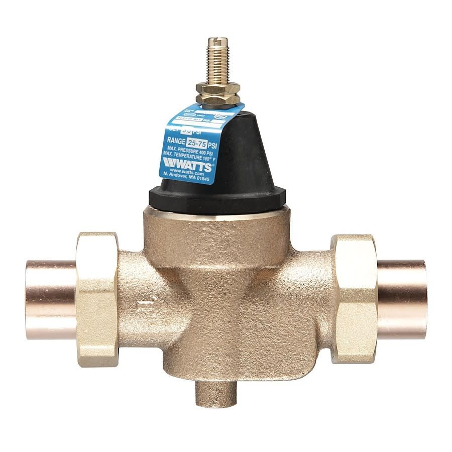 Pressure Reducing Valve, 1 in, Union C, Bronze