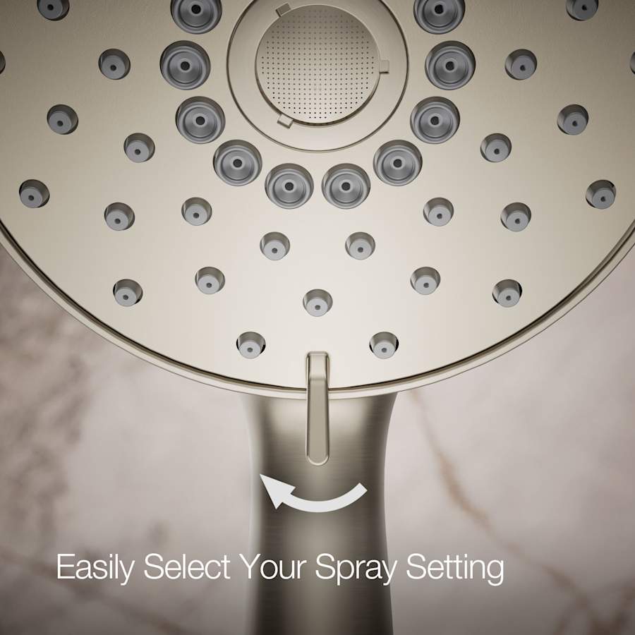 Forte 2.5 GPM Multi Function Hand Shower