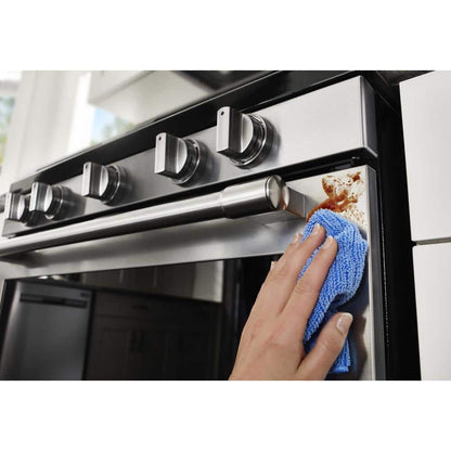 5.8 cu. ft. Gas Range with True Convection in Fingerprint Resistant Stainless Steel