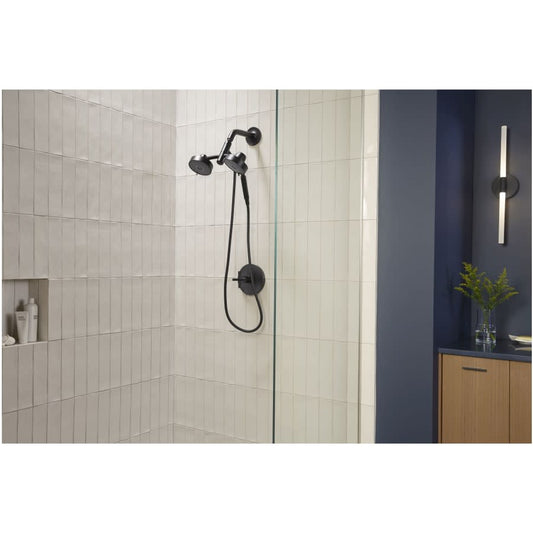 Purist 8-3/8" Wall Mounted Shower Arm and Flange