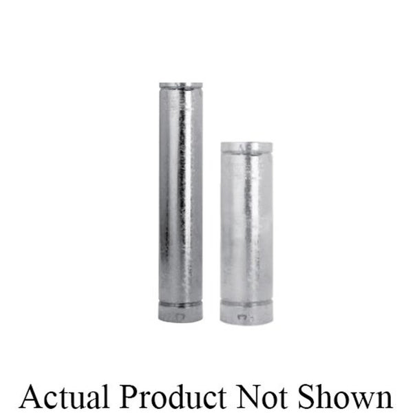 Round Vent Vent Pipe, 3 in Dia, 48 in L