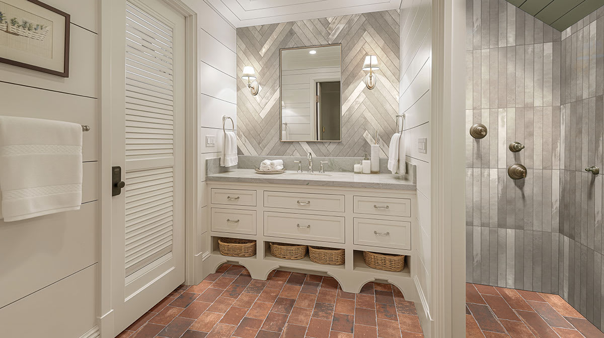 Brickstone Red Porcelain Tile