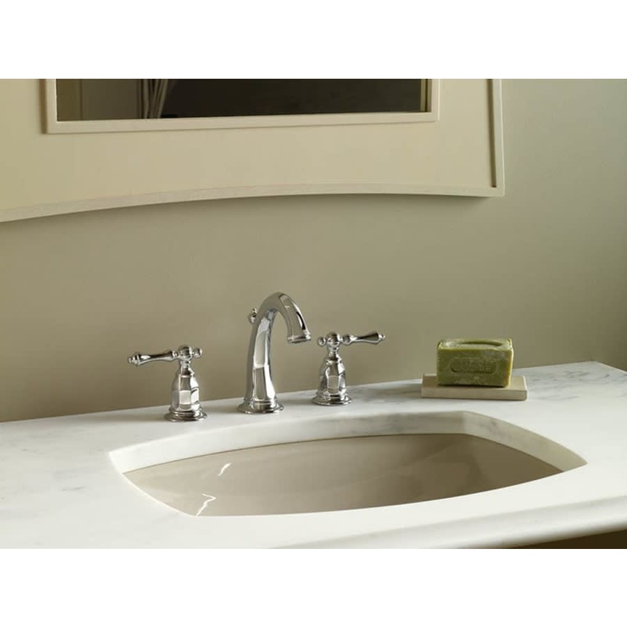 Kelston Widespread Bathroom Faucet with Ultra-Glide Valve Technology - Free Metal Pop-Up Drain Assembly with purchase