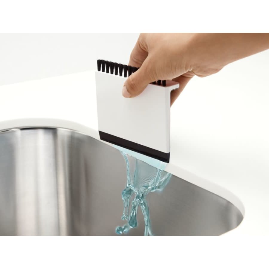 Plastic Surface Swipe with Nylon Bristles and Squeegee