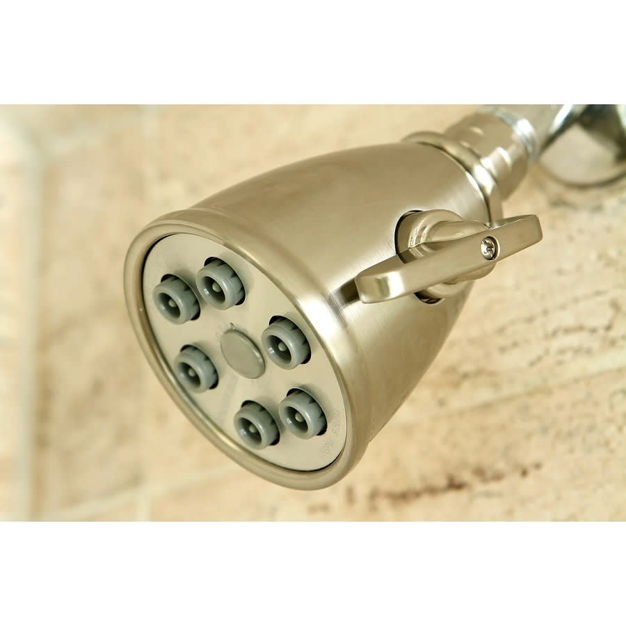 Multi Function Shower Head, 2-5/16 in Dia, 1.8 gpm, Brushed Nickel