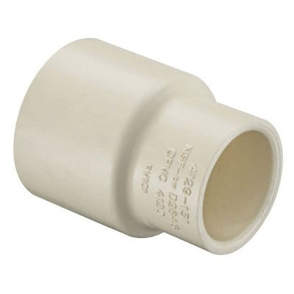 Reducer Coupling, 2 x 1-1/4 in, Socket, SCH 40/STD, CPVC