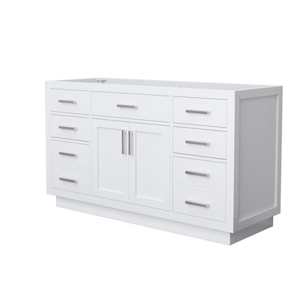 Beckett Single Bathroom Vanity with Toe Kick - 59W x 34.25H x 21.5D