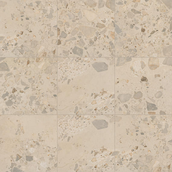 Sand and Stone Basin Square, Stone 24X24 Matte