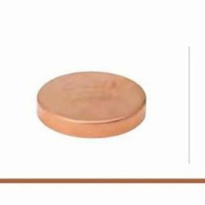 Test Cap, 3 in, C, Copper