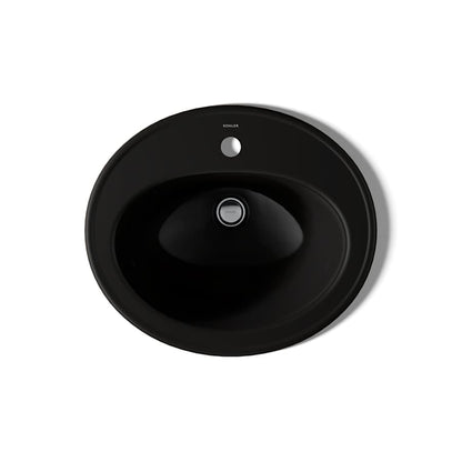 Pennington 20-1/4" Drop In Bathroom Sink with 1 Hole Drilled and Overflow