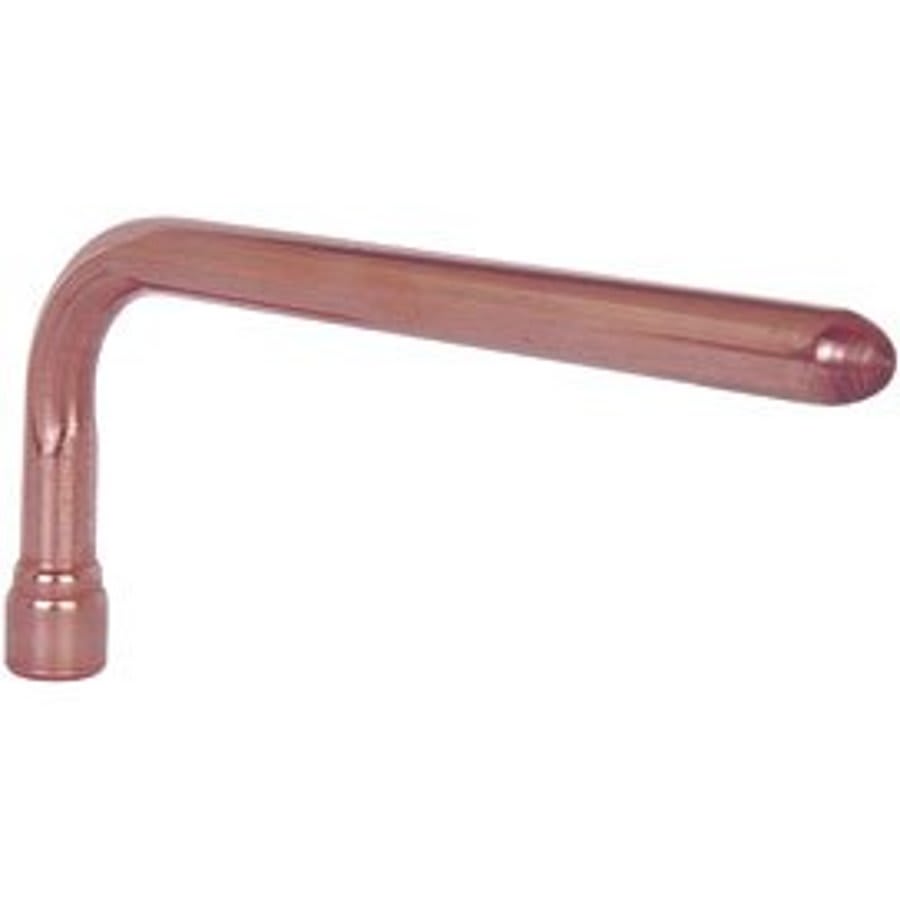 4 x 8 in L Stub Elbow, 1/2 in, CPVC Socket, Copper