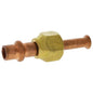 Flare Adapter, 1/4 in, Press x Flare, Copper