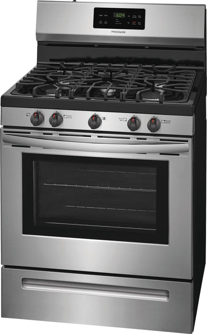 30 Inch Freestanding Gas Range with 5 Sealed Burners, 5 Cu. Ft