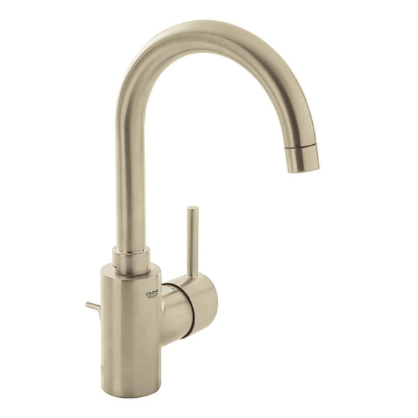 Concetto™ Single Hole Lavatory Faucet, 1 Handle, 1-Hole, 1.2 gpm, Brushed Nickel