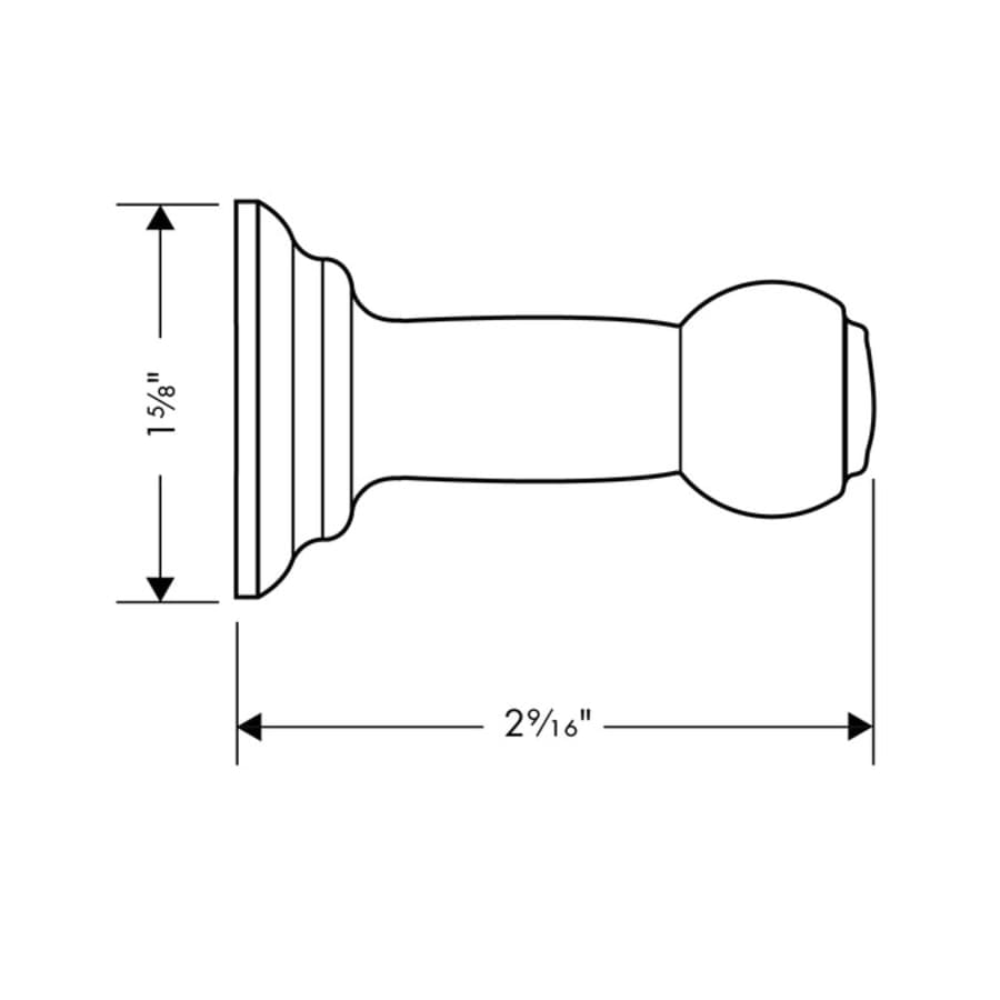 C Accessories Single Robe Hook