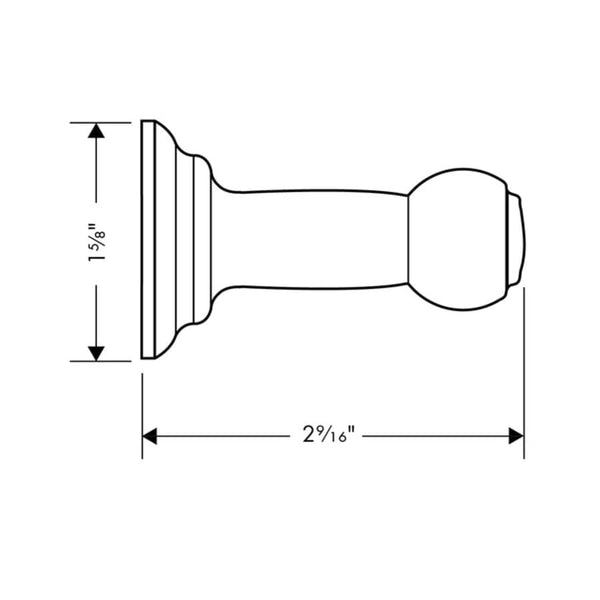 C Accessories Single Robe Hook