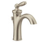 Brantford™ Single Hole or Centerset Lavatory Faucet, ADA, 1 Handle, 1 or 3-Hole, 1.2 gpm, Brushed Nickel