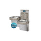 Enhanced ezH2O Bottle Filling Station and Versatile Bi-Level ADA Cooler Filtered Refrigerated Stainless
