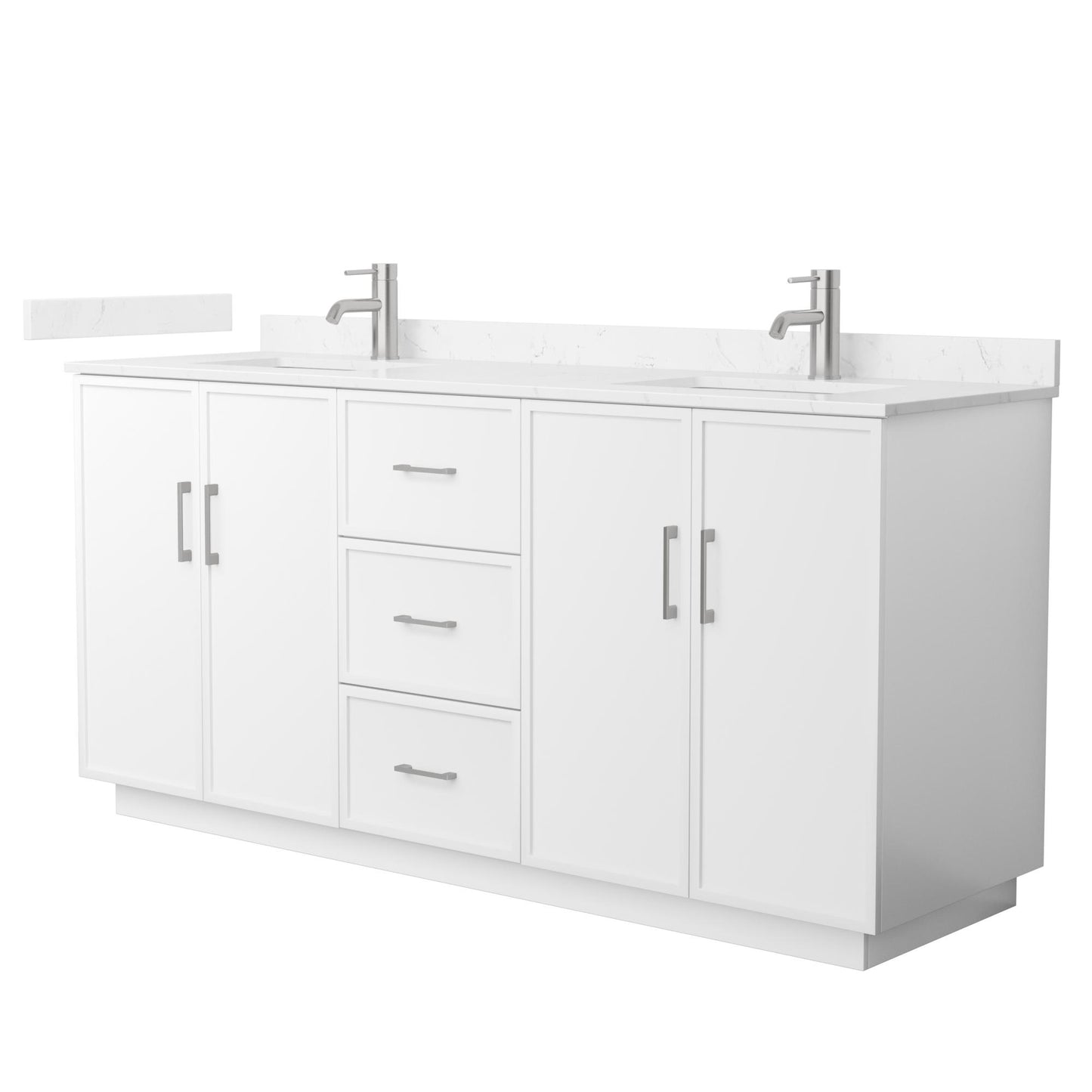 Elan Double Bathroom Vanity with Toe Kick - 72W x 35H x 22D