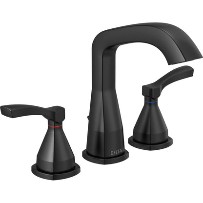 Stryke 1.2 GPM Widespread Bathroom Faucet with Lever Handles and Pop-Up Drain Assembly - Limited Lifetime Warranty