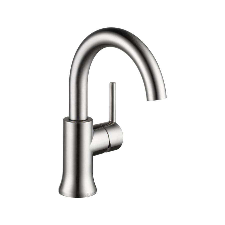 Trinsic 1.2 GPM Single Hole Bathroom Faucet - Includes Metal Push Pop-Up Drain Assembly