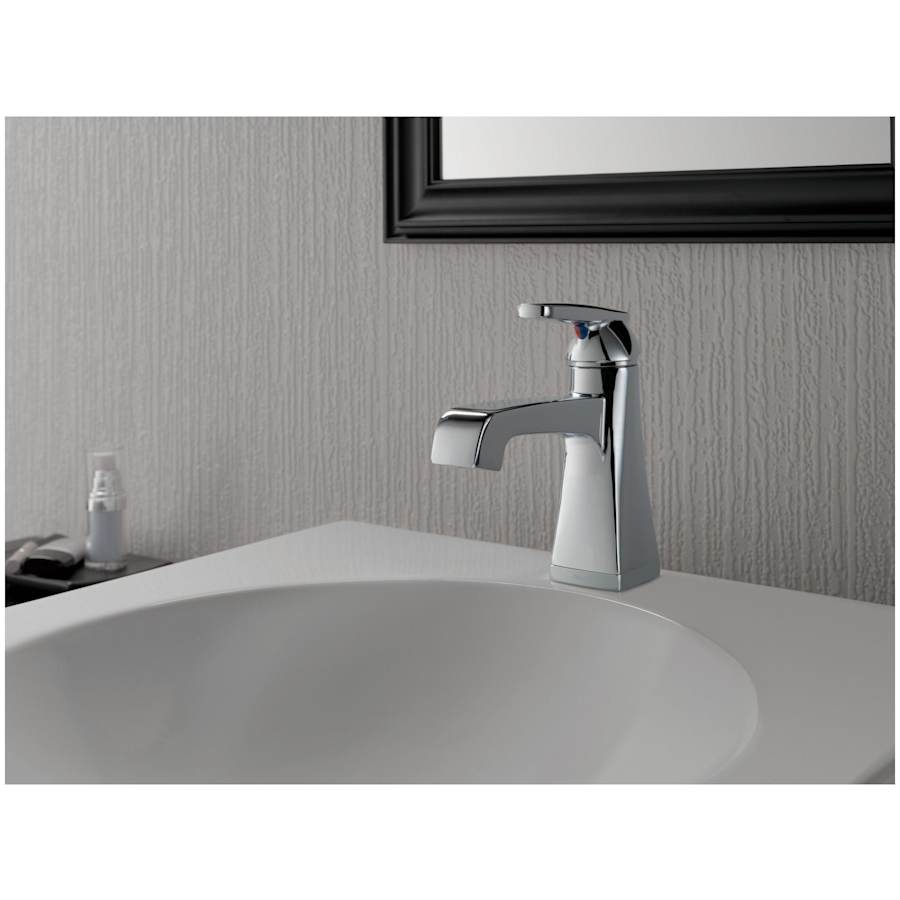 Ashlyn 1.2 GPM Single Hole Bathroom Faucet with Push Pop-Up Drain Assembly
