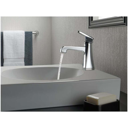 Ashlyn 1.2 GPM Single Hole Bathroom Faucet with Push Pop-Up Drain Assembly