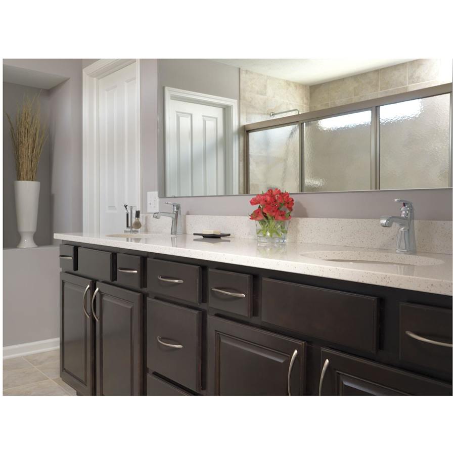 Ashlyn 1.2 GPM Single Hole Bathroom Faucet with Push Pop-Up Drain Assembly