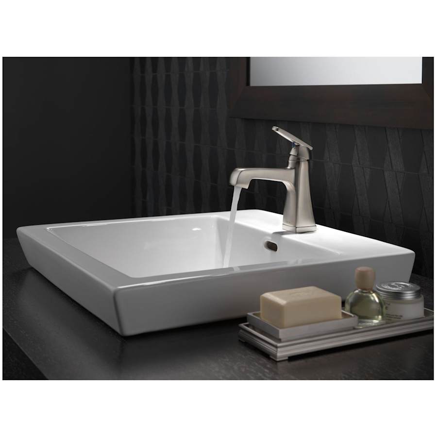 Ashlyn 1.2 GPM Single Hole Bathroom Faucet with Push Pop-Up Drain Assembly