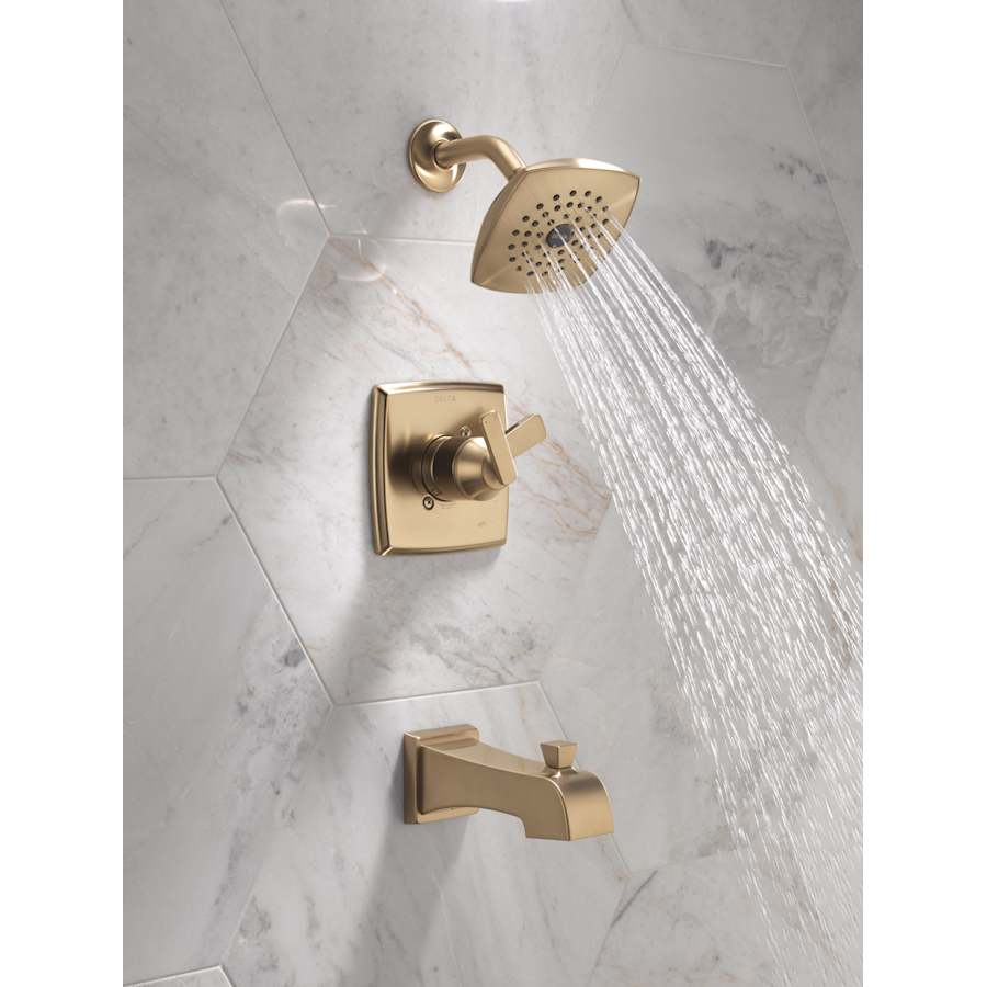 Ashlyn Monitor 17 Series Dual Function Pressure Balanced Tub and Shower with Integrated Volume Control - Less Rough-In Valve