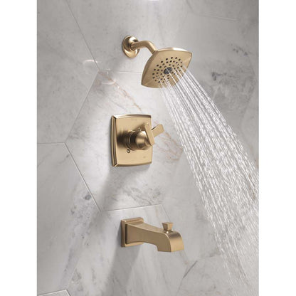 Ashlyn Monitor 17 Series Dual Function Pressure Balanced Tub and Shower with Integrated Volume Control - Less Rough-In Valve