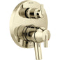 Trinsic 17 Series Pressure Balanced Valve Trim with Integrated Volume Control and 6 Function Diverter for Three Shower Applications - Less Rough-In