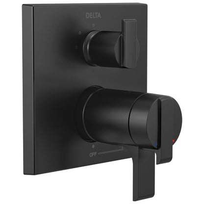 Ara 17T Series Thermostatic Valve Trim with Integrated Volume Control and 3 Function Diverter for Two Shower Applications - Less Rough-In