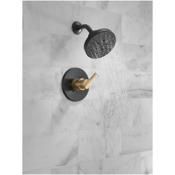 Nicoli Monitor 14 Series Single Function Pressure Balanced Shower - Rough-in Included