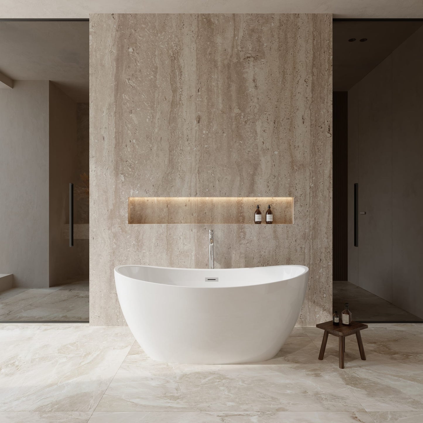 Dorrit Freestanding Bathtub - 60W x 26H x 32D