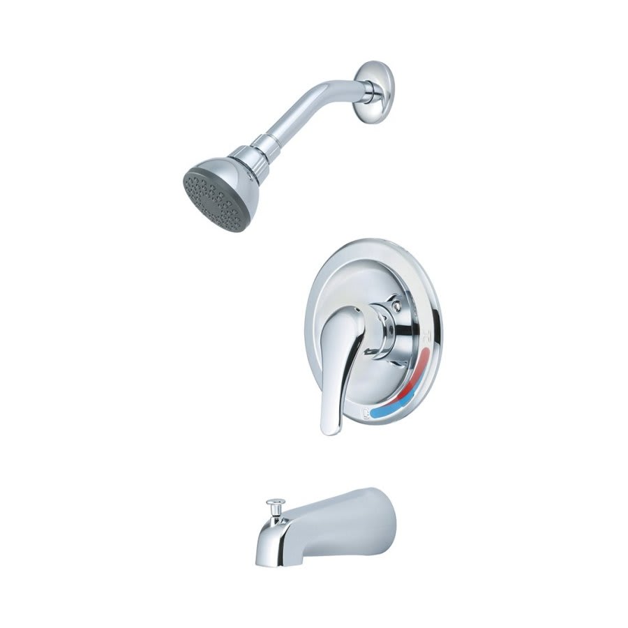 Elite Pressure Balanced Tub & Shower Trim, ADA, Polished Chrome